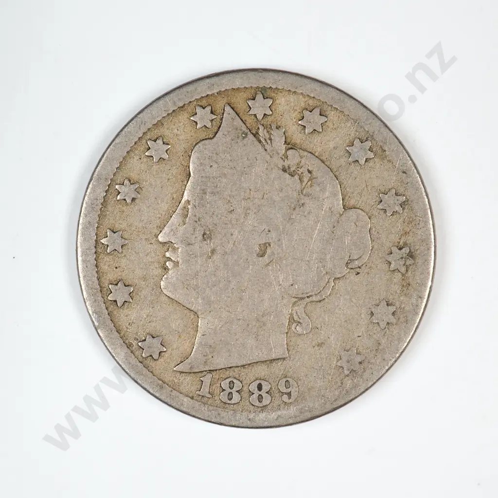 1889 Liberty Nickel Image 1++