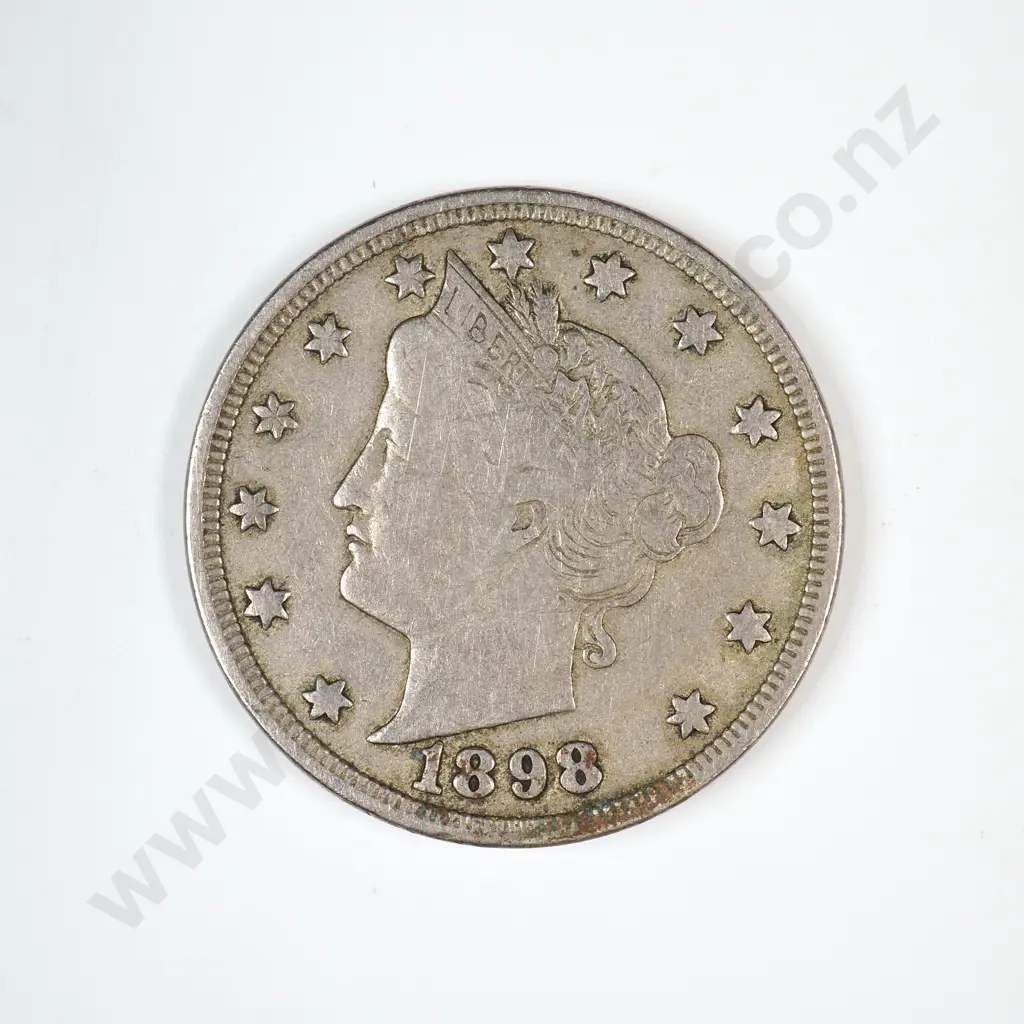 1898 Liberty Nickel Image 1++