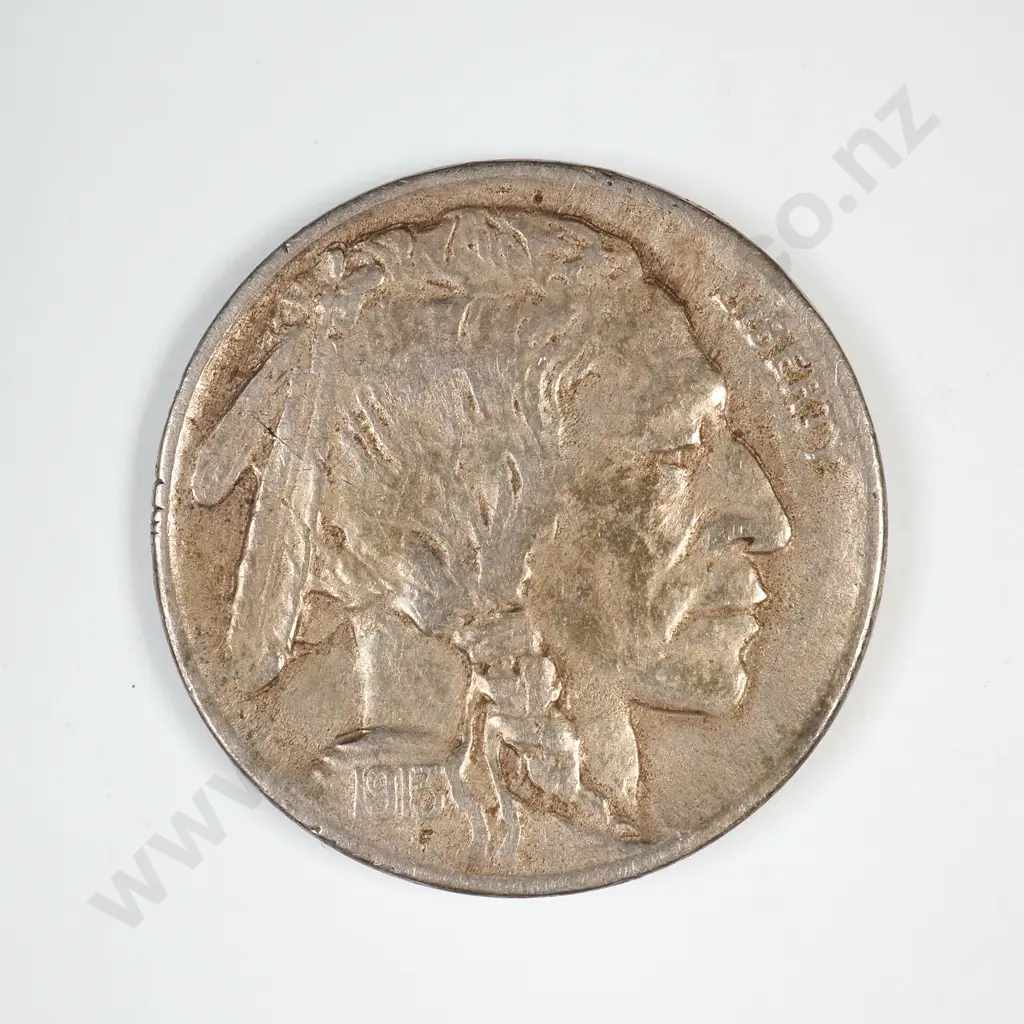 1913 Buffalo Nickel - Mound Image 1++