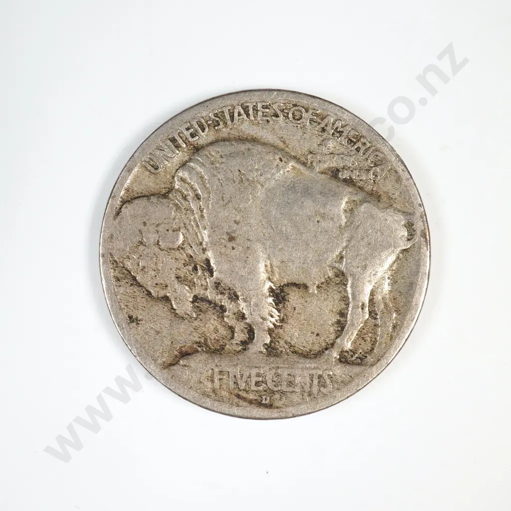 1913 D Buffalo Nickel - Mound Image 1++