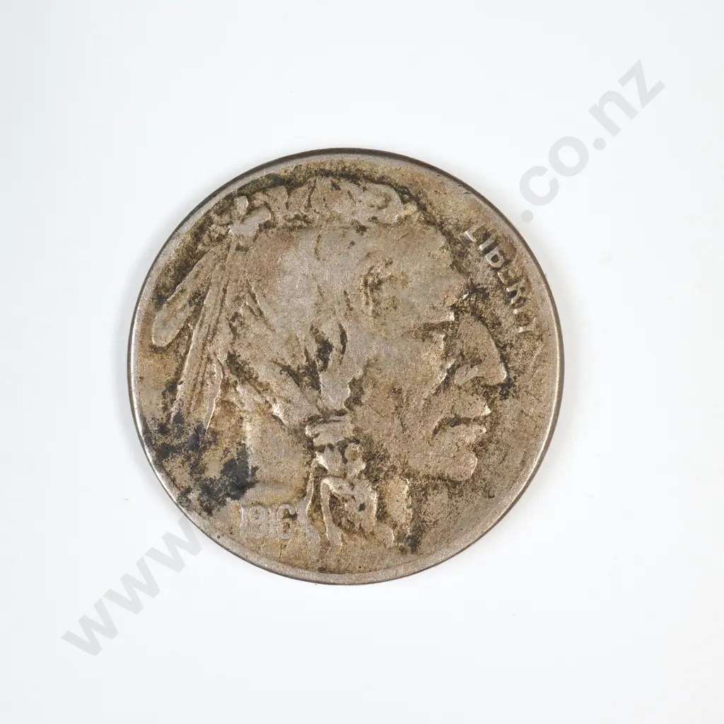 1916 S Buffalo Nickel Image 1++