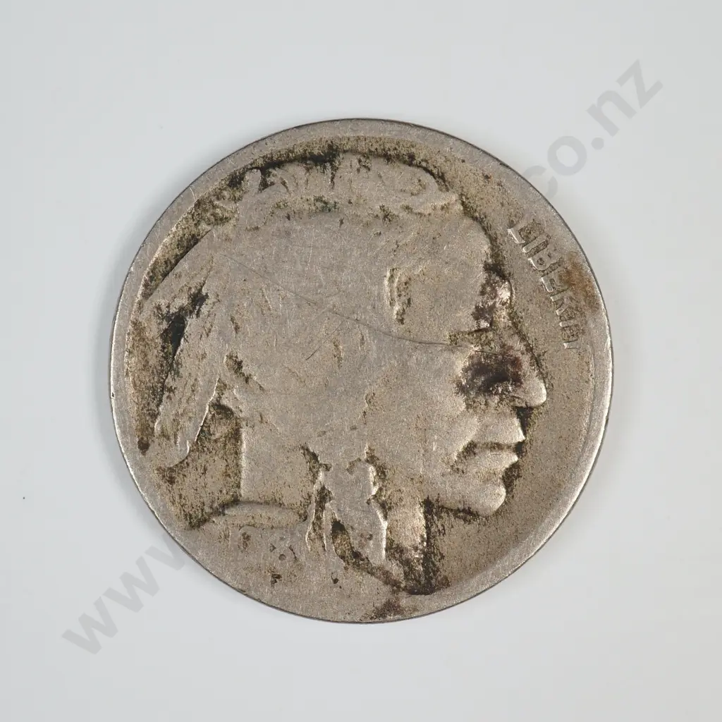 1918 D Buffalo Nickel Image 1++
