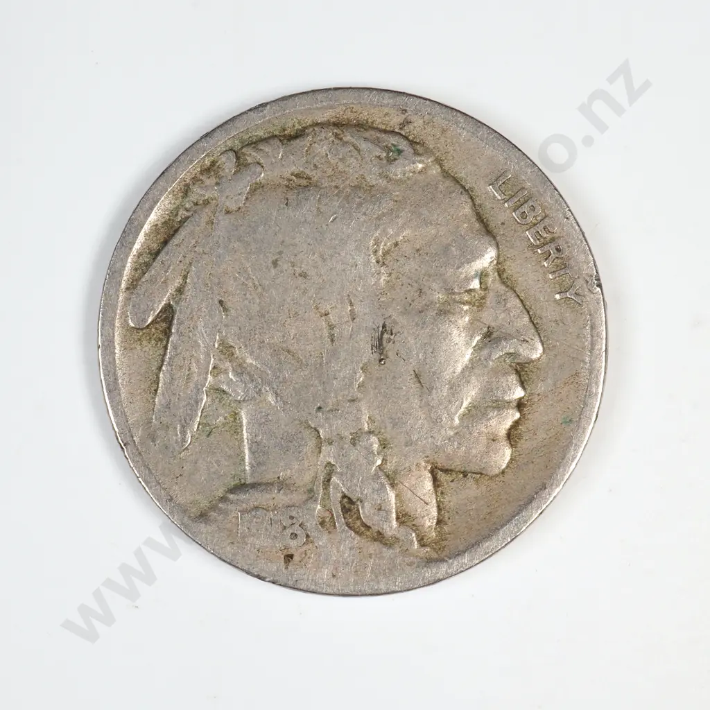 1918 S Buffalo Nickel Image 1++