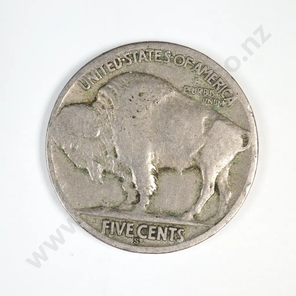 1918 S Buffalo Nickel Image 1++