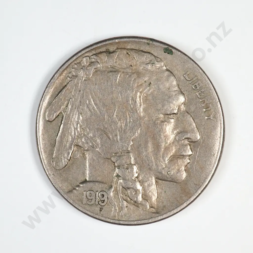 1919 S Buffalo Nickel Image 1++