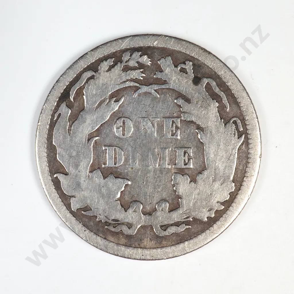 1875 Seated Liberty Dime Image 1++