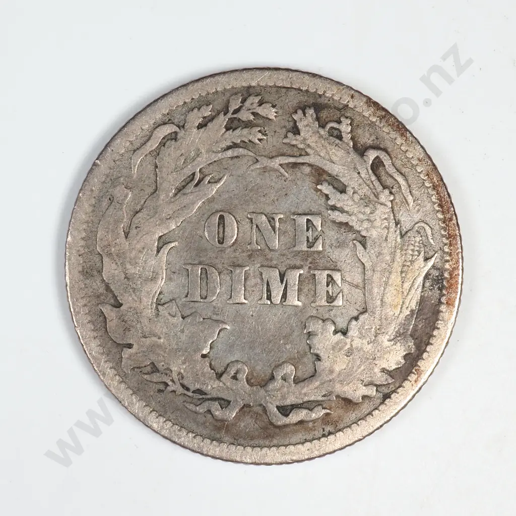 1889 Seated Liberty Dime Image 1++