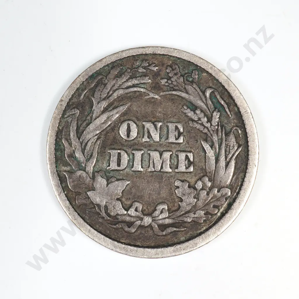 1897 Barber Dime Image 1++