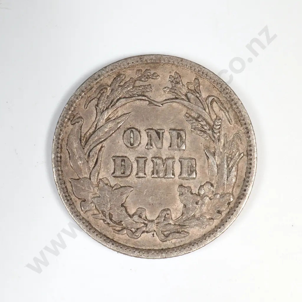 1902 Barber Dime Image 1++