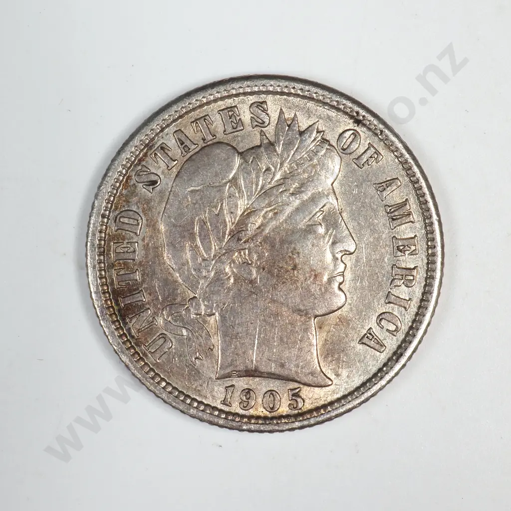 1905 Barber Dime Image 1++