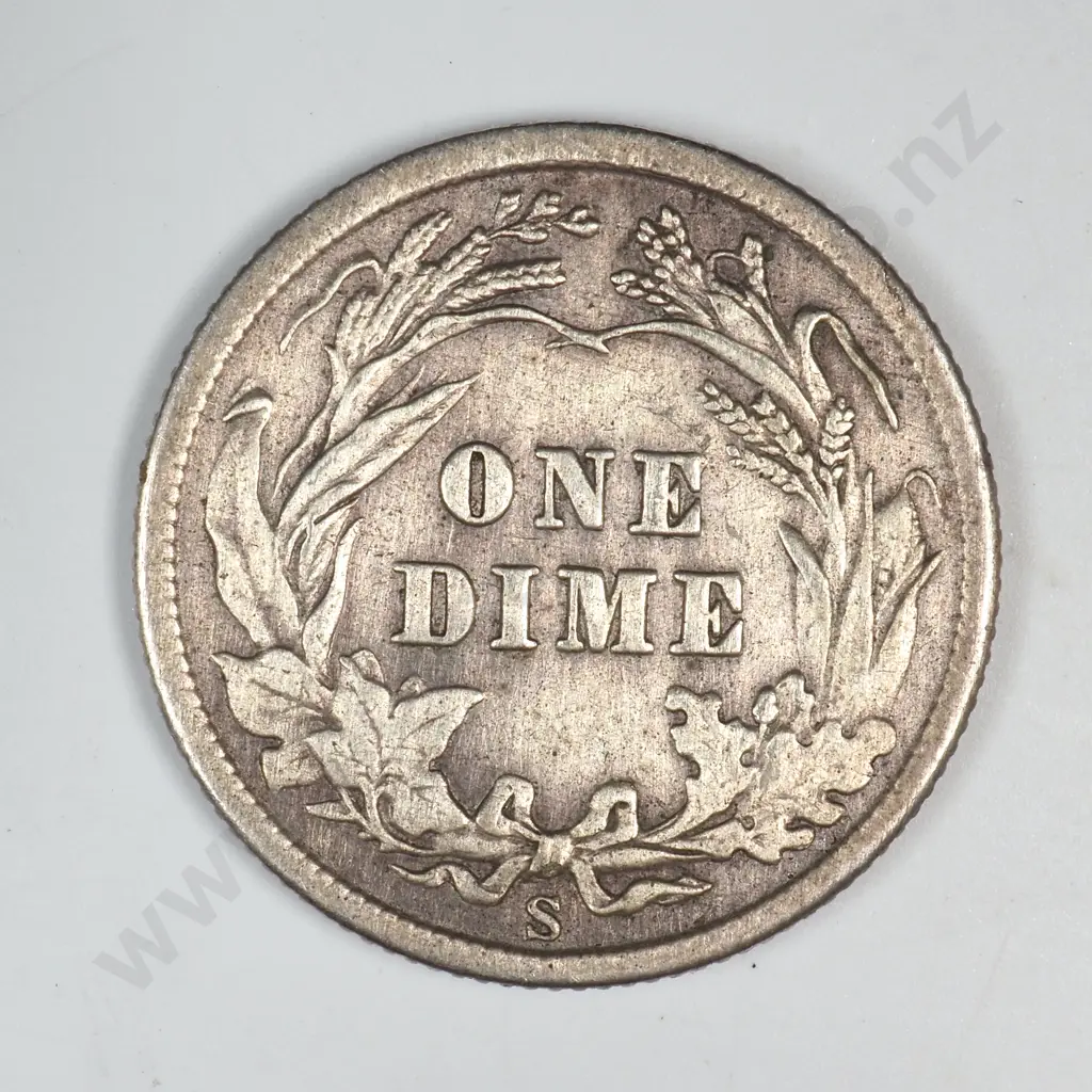 1906 S Barber Dime Image 1++