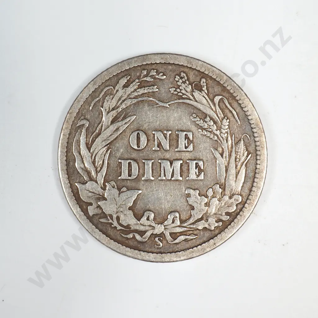 1916 S Barber Dime Image 1++
