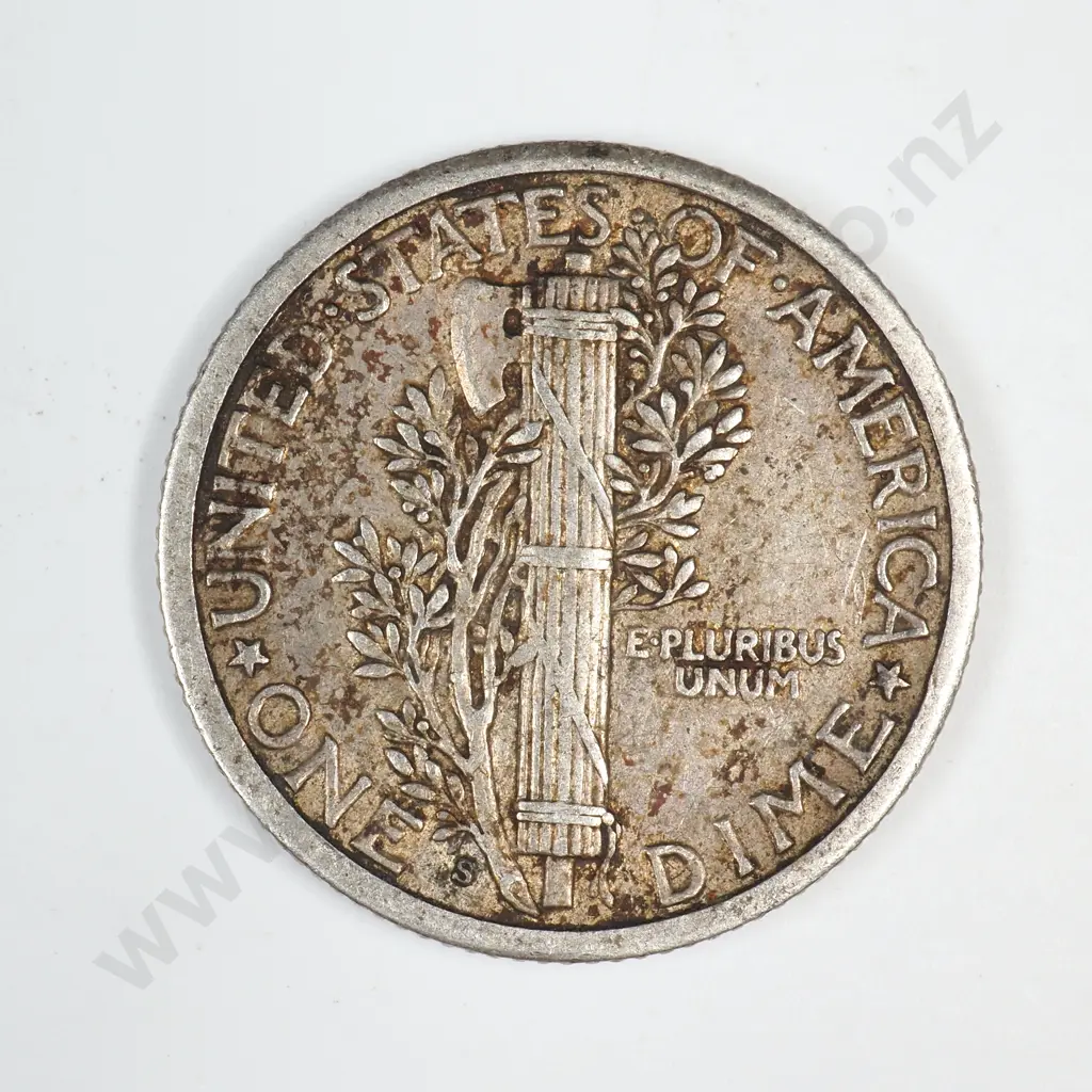 1916 S Mercury Dime Image 1++