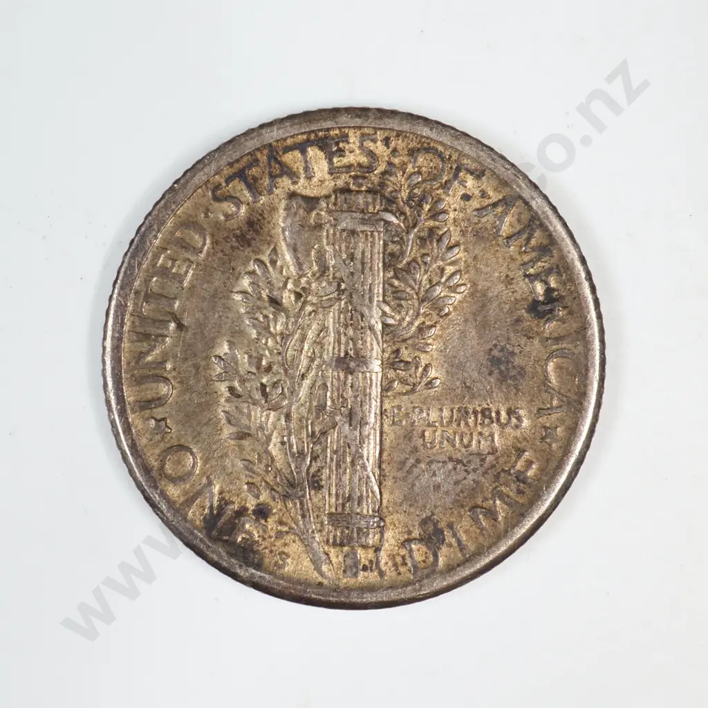 1918 S Mercury Dime Image 1++