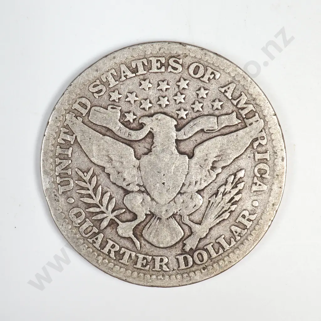 1901 Barber Quarter Image 1++