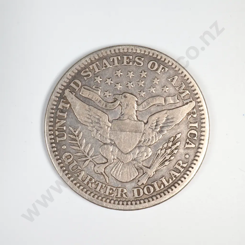 1914 Barber Quarter Image 1++