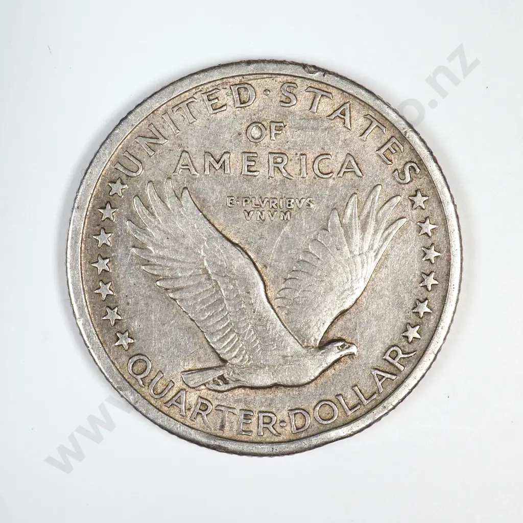1917 Type I Standing Liberty Quarter Image 1++