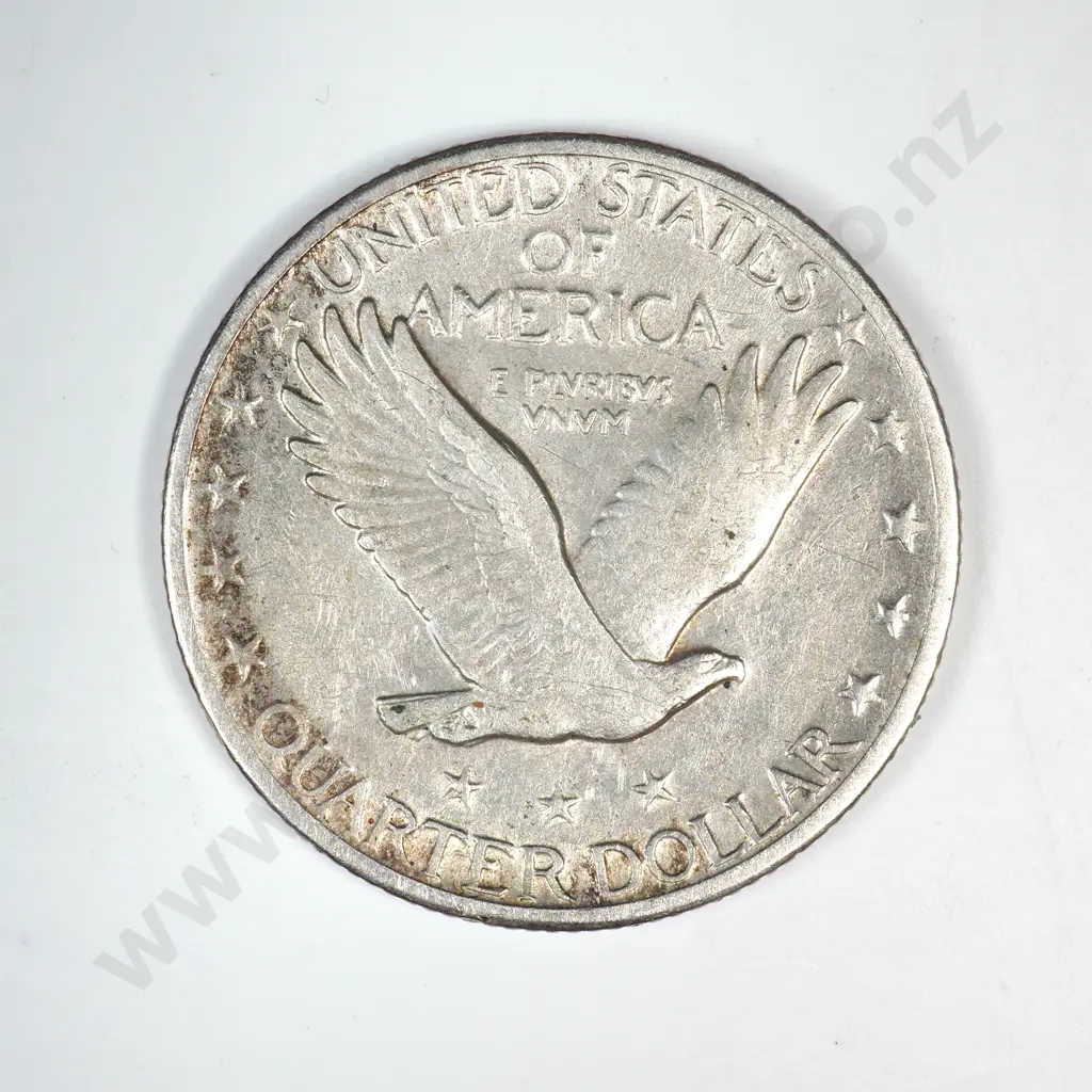 1918 Standing Liberty Quarter Image 1++