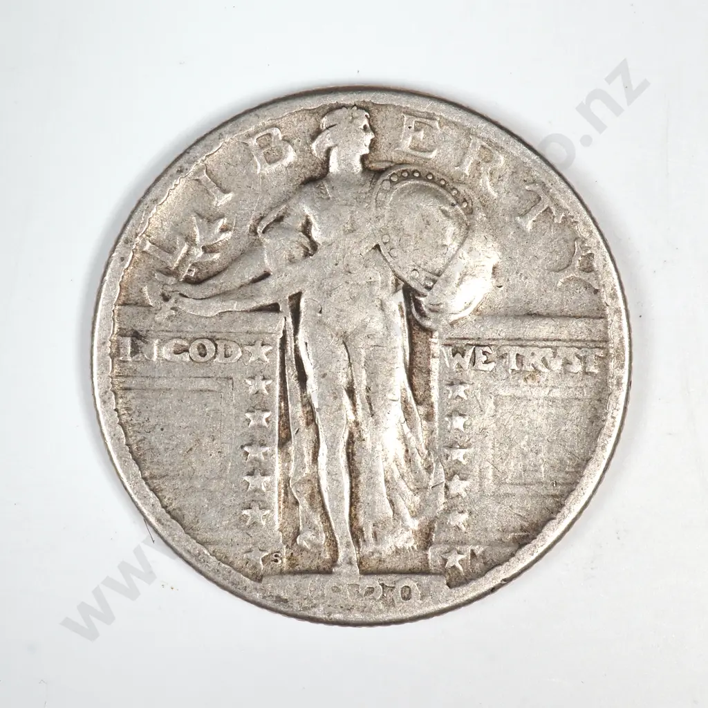 1920 S Standing Liberty Quarter Image 1++
