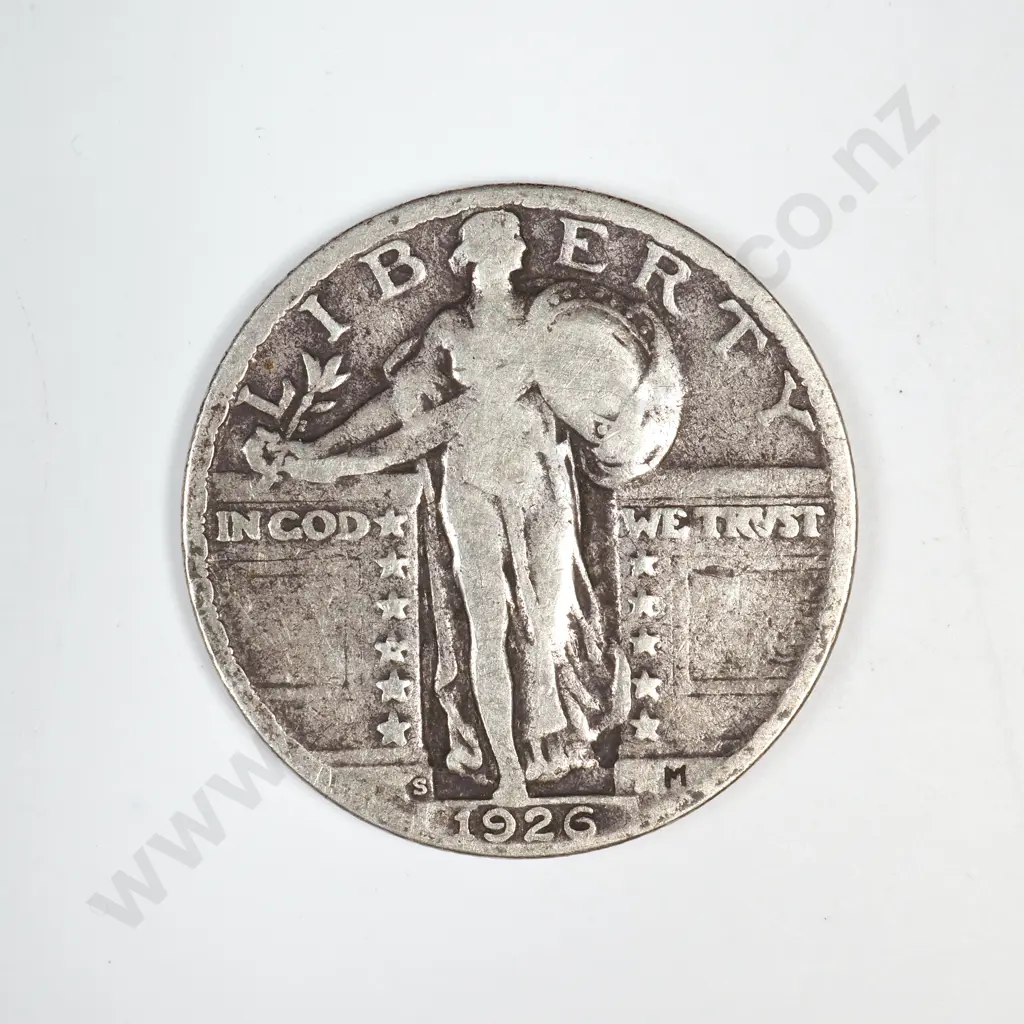 1926 S Standing Liberty Quarter Image 1++