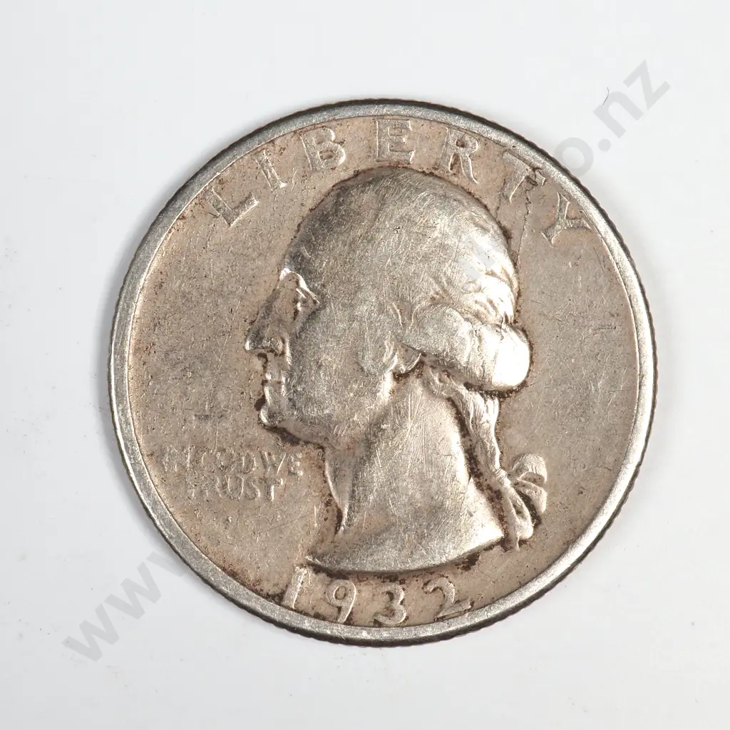 1932 Washington Quarter Image 1++