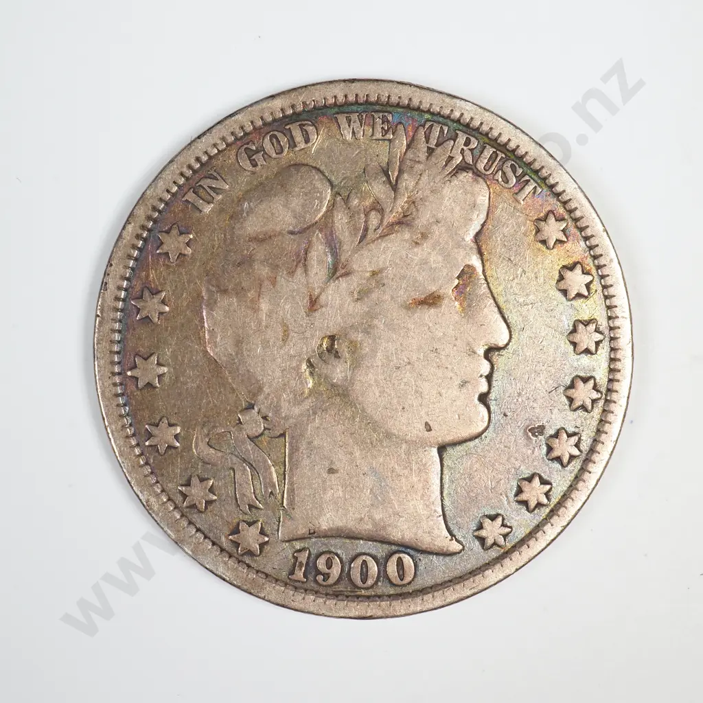 1900 Barber Half Dollar Image 1++