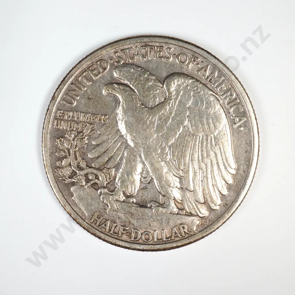 1917 Walking Liberty Half Dollar Image 1++