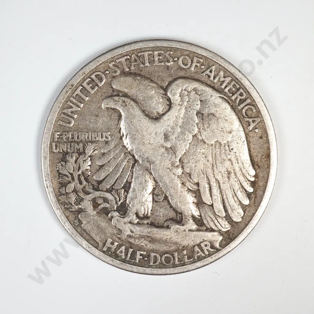 1927 S Walking Liberty Half Dollar Image 1++