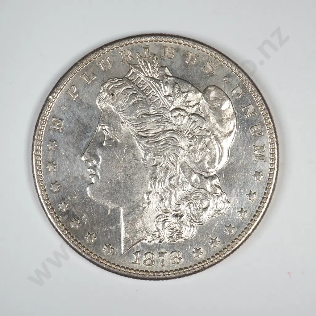 1878 S Morgan Dollar Image 1++