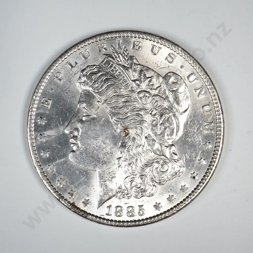 1885 Morgan Dollar Image 1++