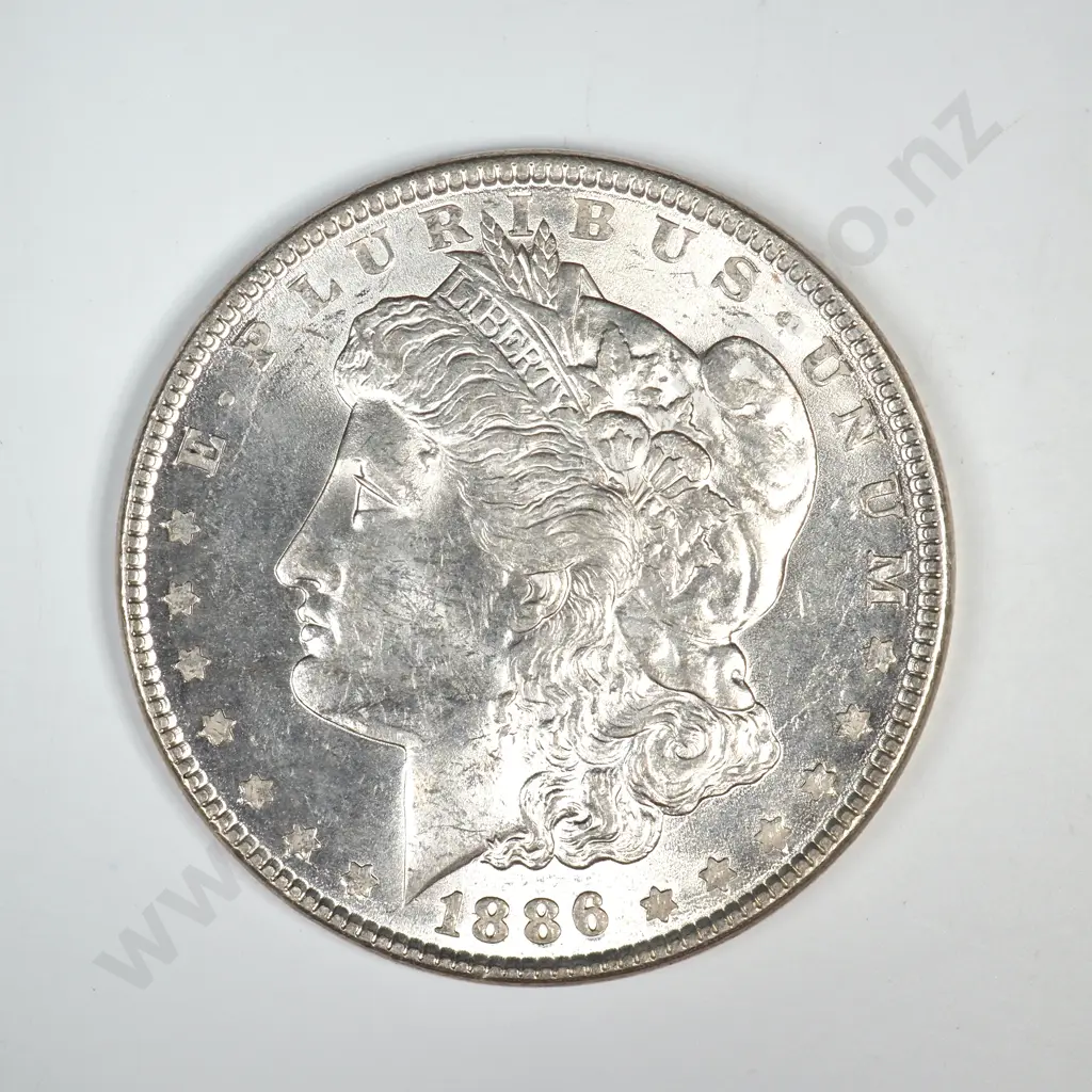 1886 Morgan Dollar Image 1++