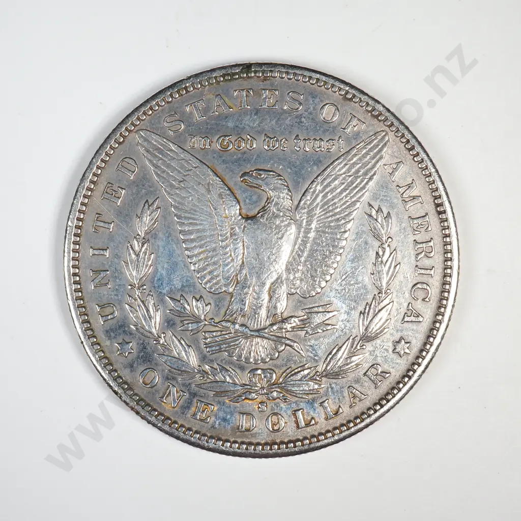1889 S Morgan Dollar Image 1++