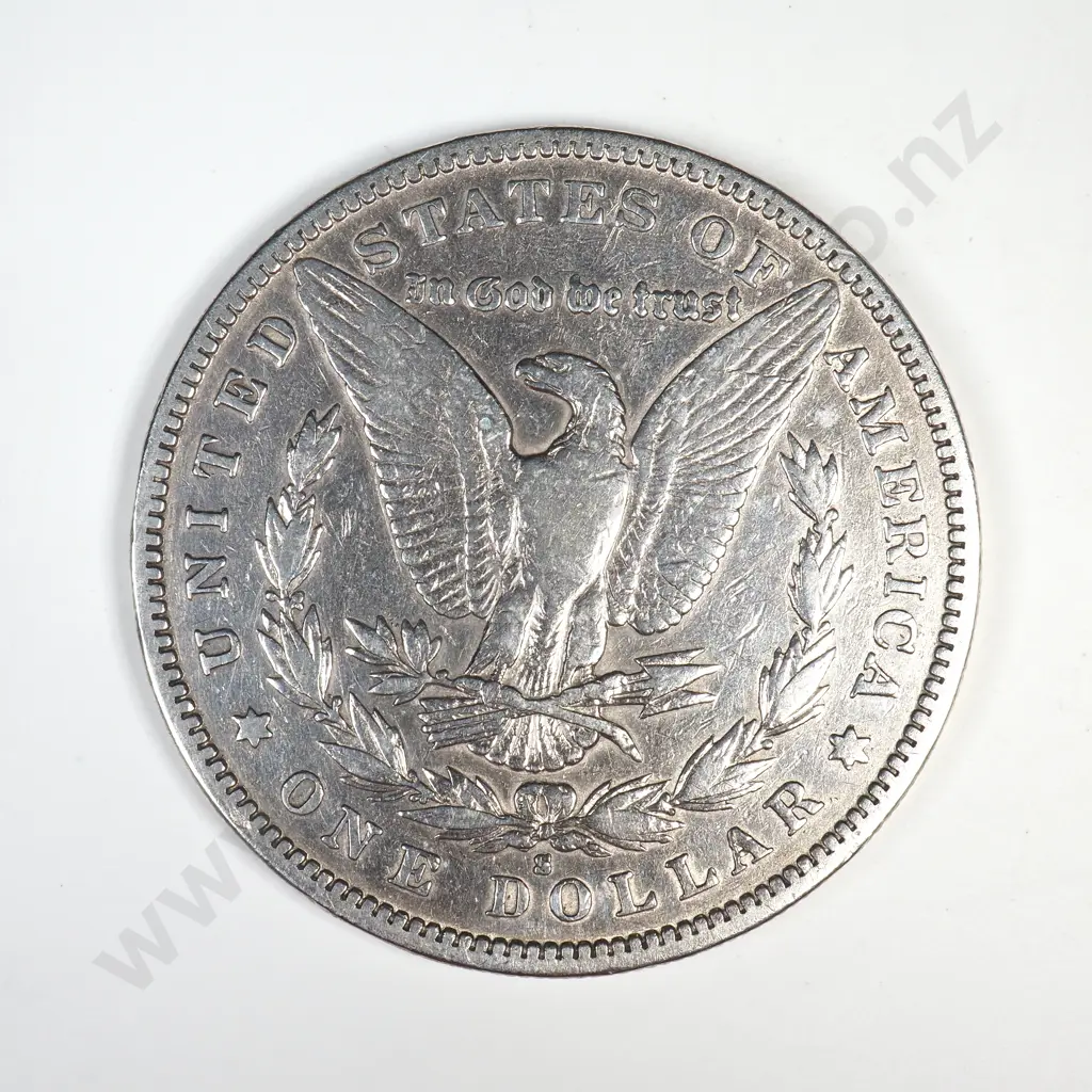 1896 S Morgan Dollar Image 1++