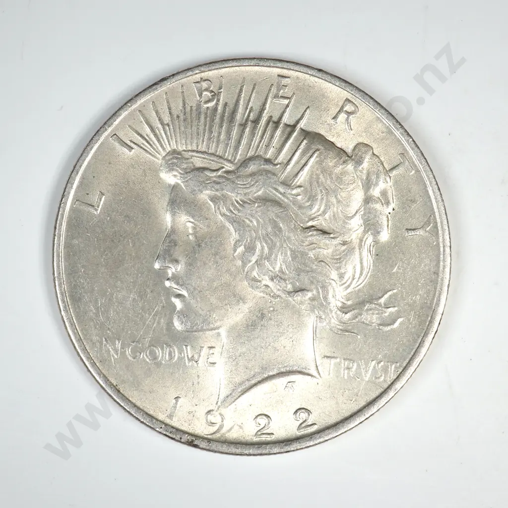 1922 Peace Dollar Image 1++