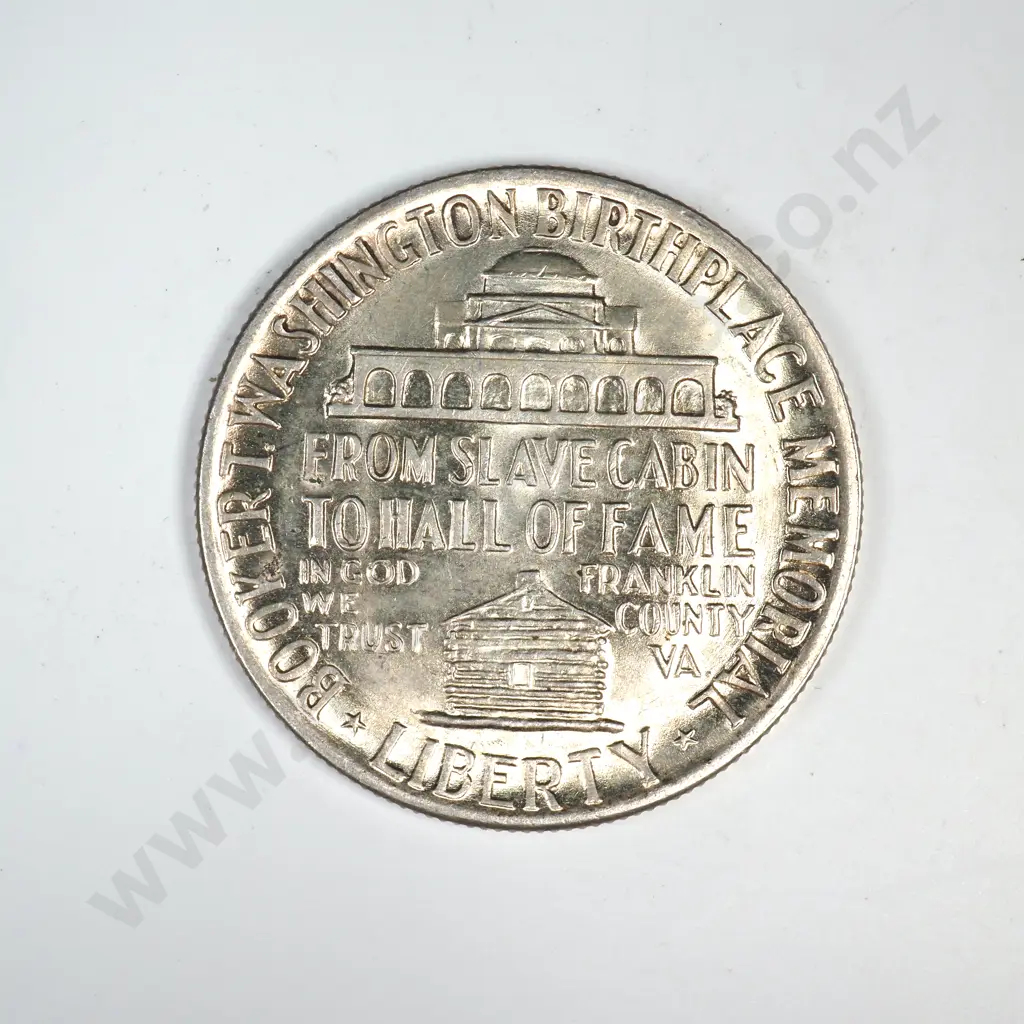 1946 Booker T. Washington Commemorative Half Dollar Image 1++