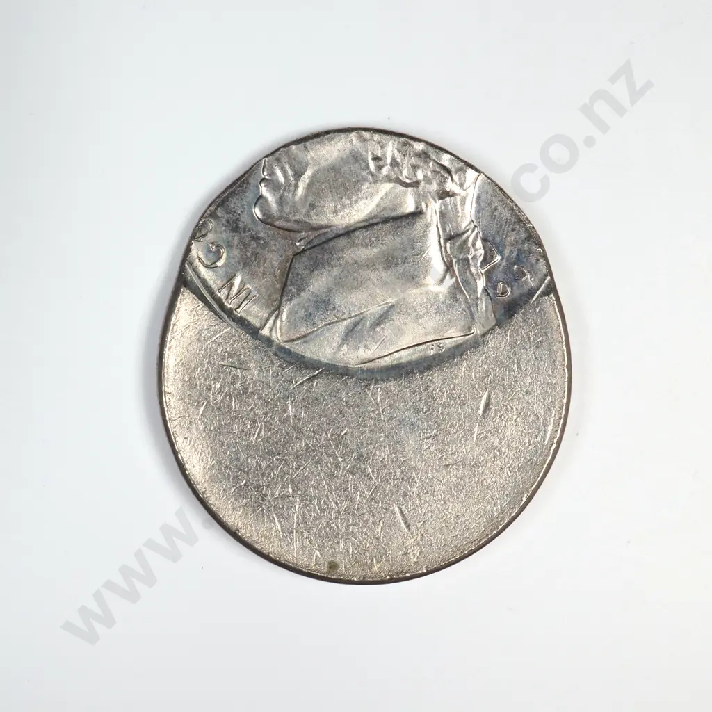Jefferson Nickel Mis-Strike Image 1++