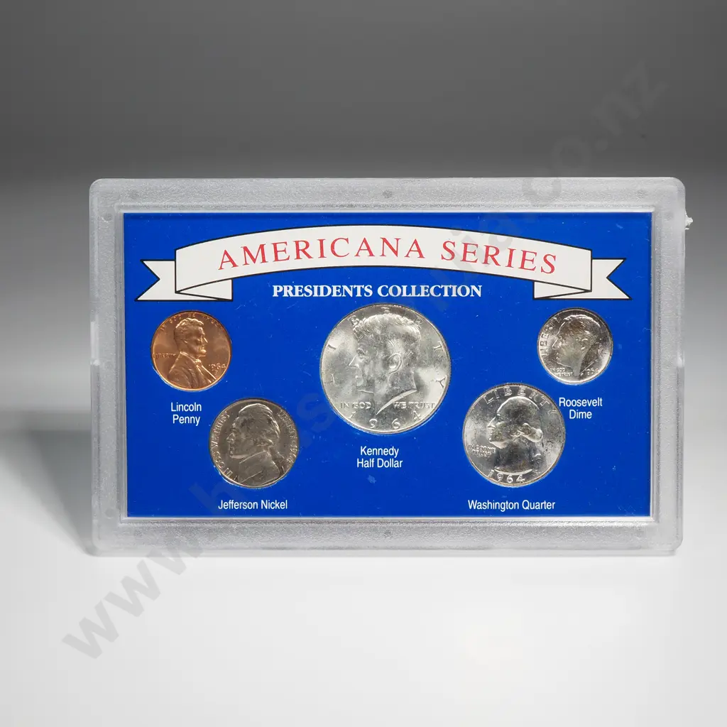 Cased "Americana Series" Presidents Collection Image 1++
