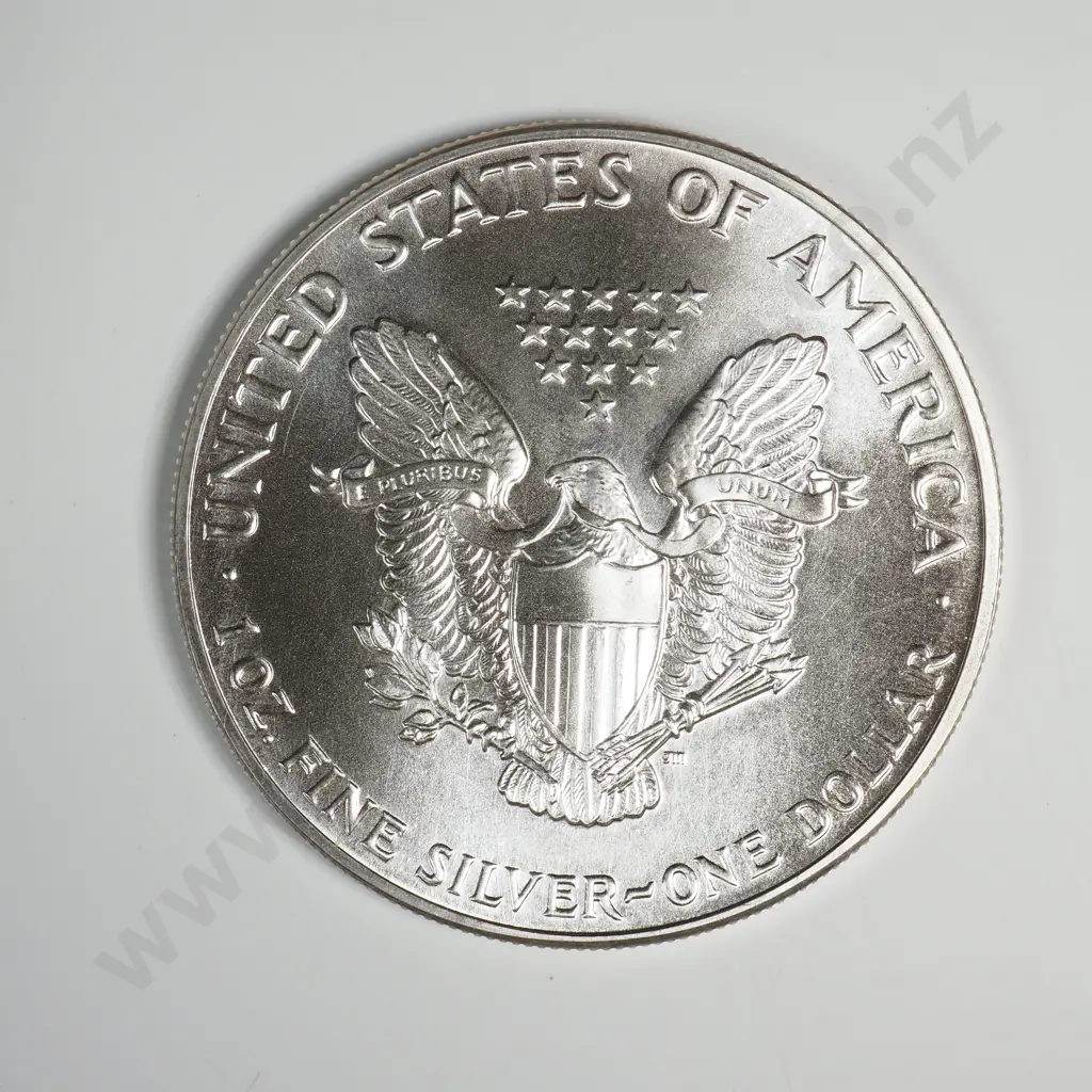 1986 Uncirculated Silver Dollar Image 1++