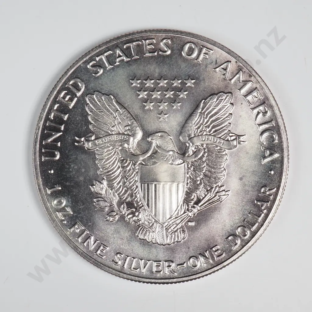 1987 Uncirculated Silver Dollar Image 1++