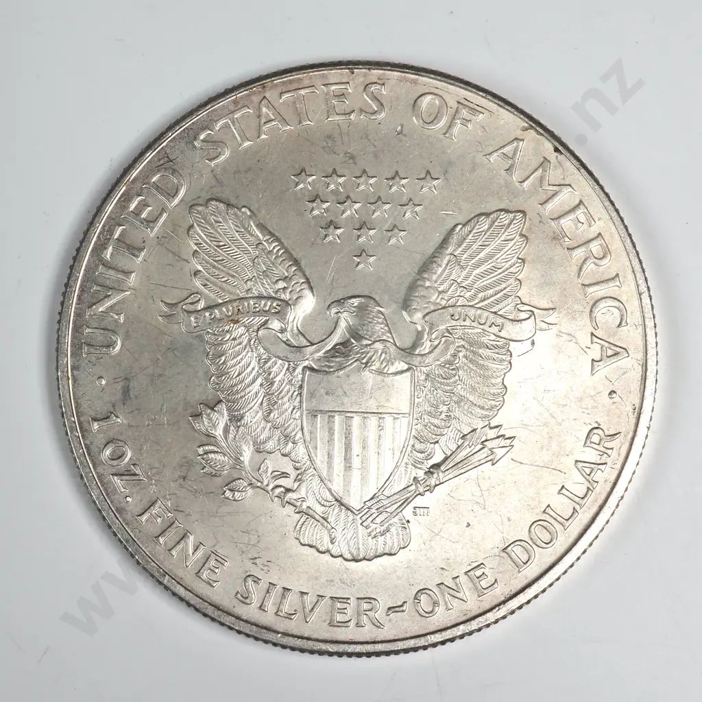 2000 Uncirculated Silver Dollar Image 1++