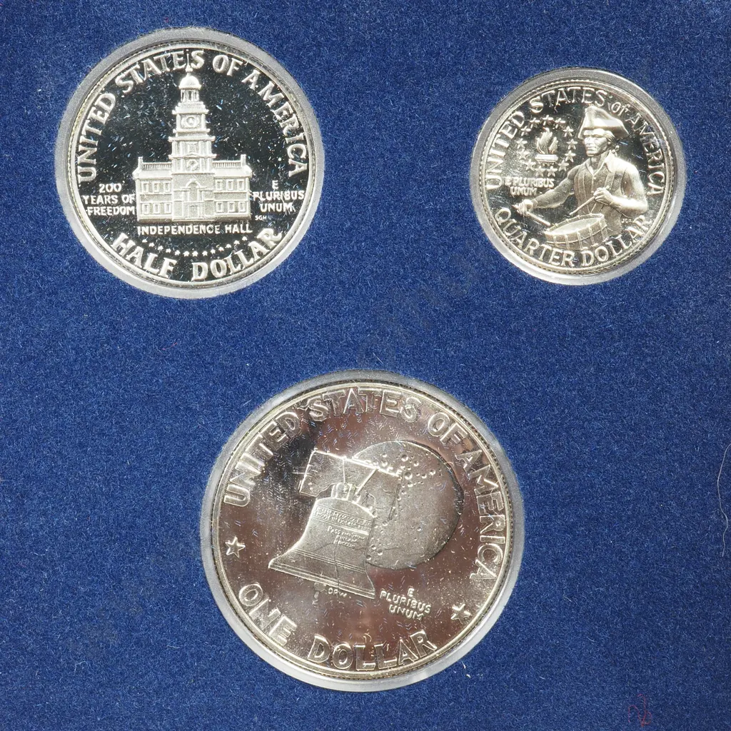 1976 Bicentennial Silver Proof Set Image 1++
