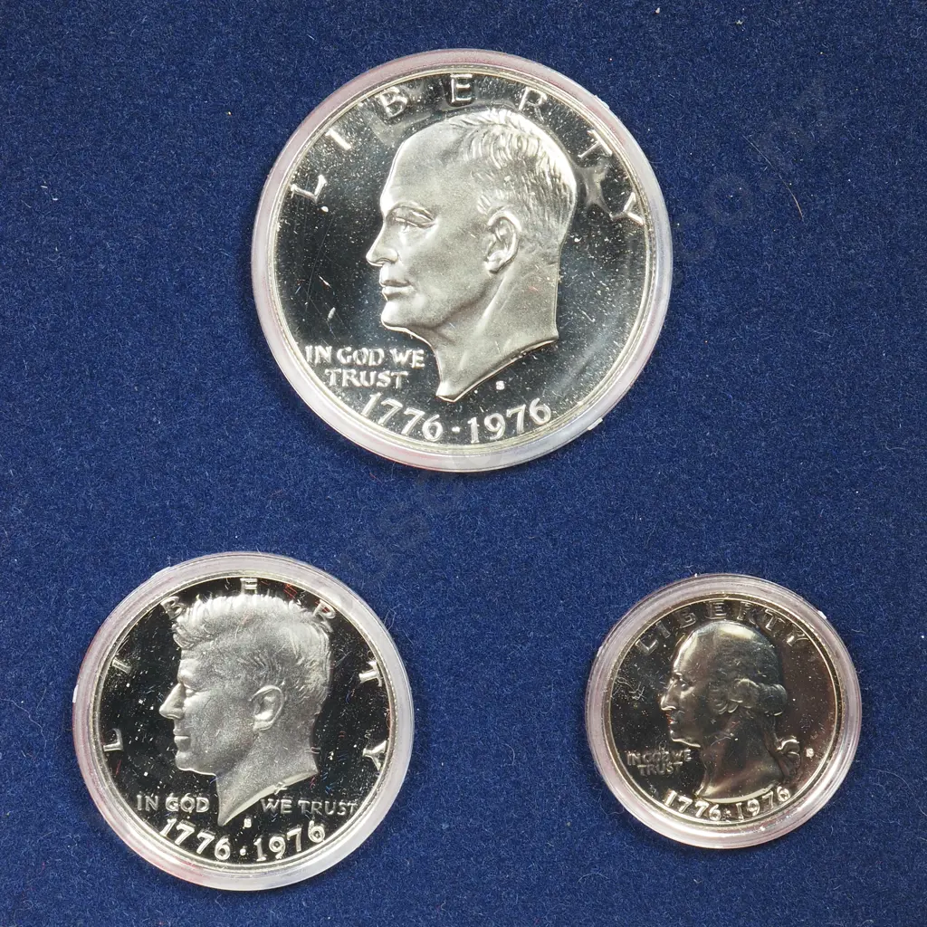1976 Bicentennial Silver Proof Set Image 1++
