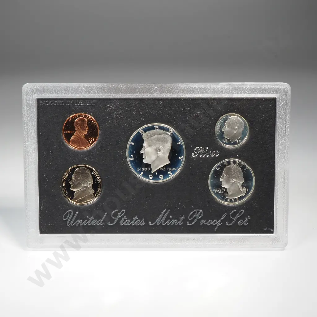1993 Silver Proof Set Image 1++