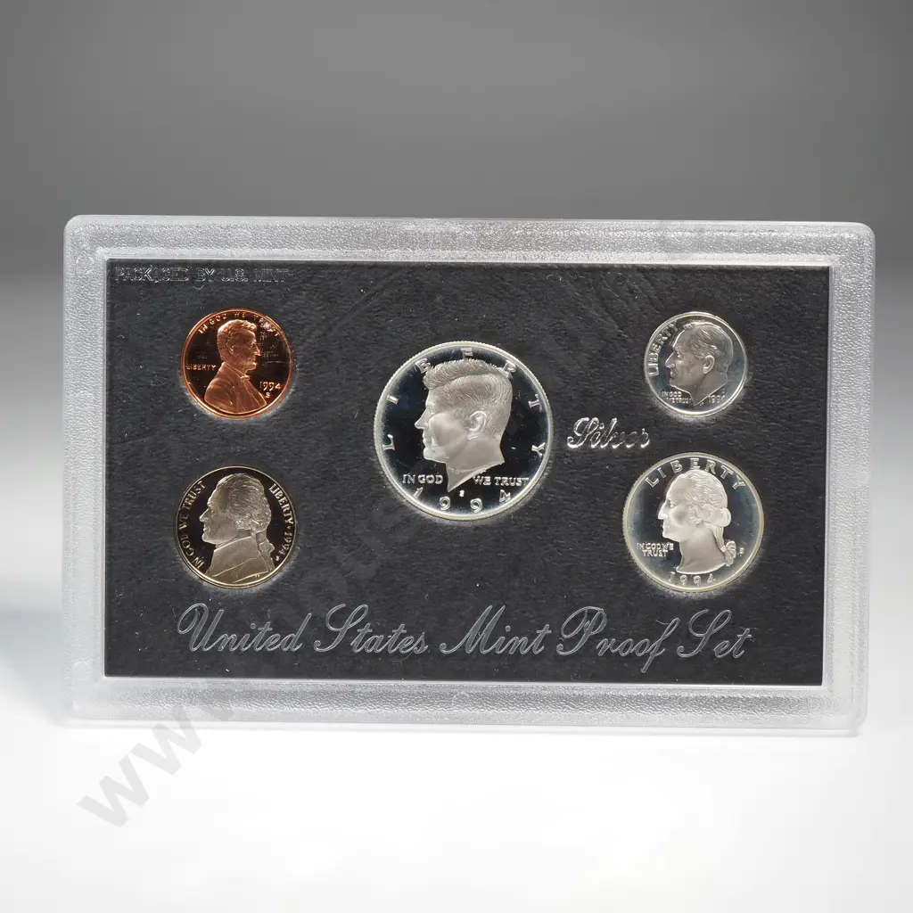 1994 Silver Proof Set Image 1++