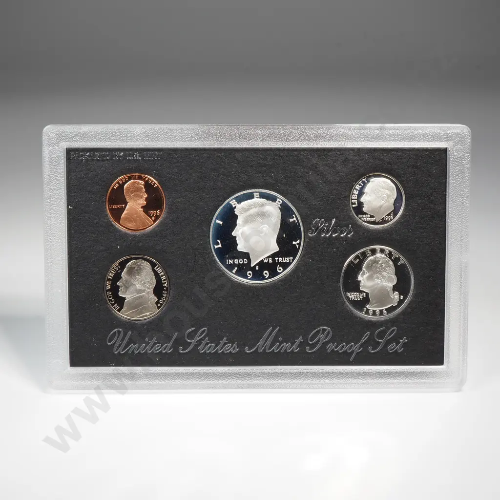 1996 Silver Proof Set Image 1++
