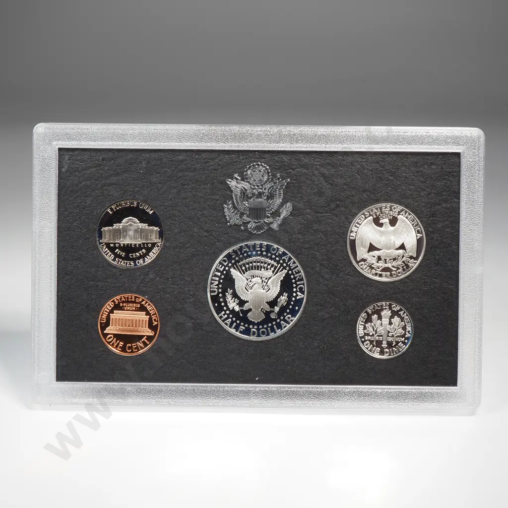1996 Silver Proof Set Image 1++