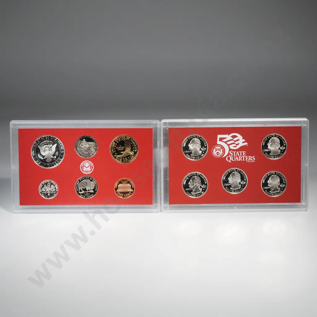 2005 Silver Proof Sets (Two sets, 11 coins) Image 1++