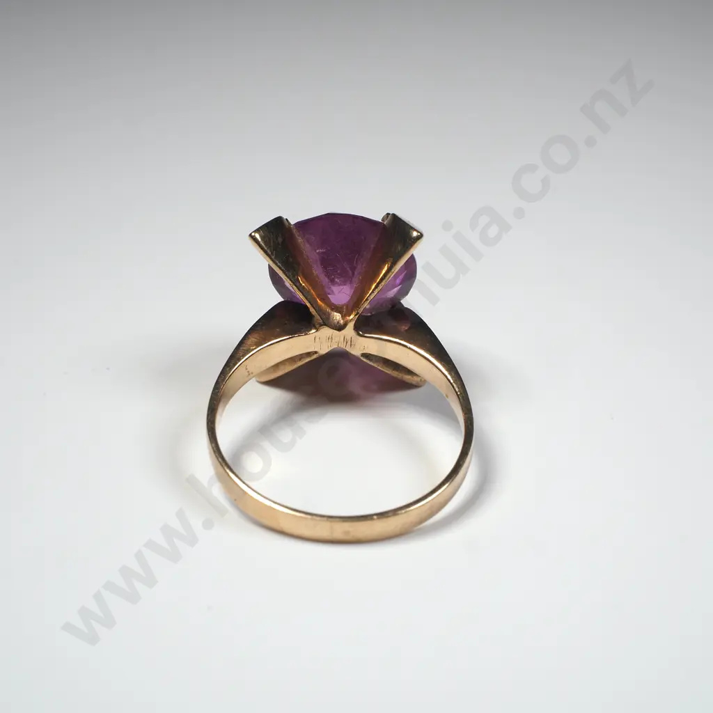 Modernist 9ct Gold Ring Image 1++