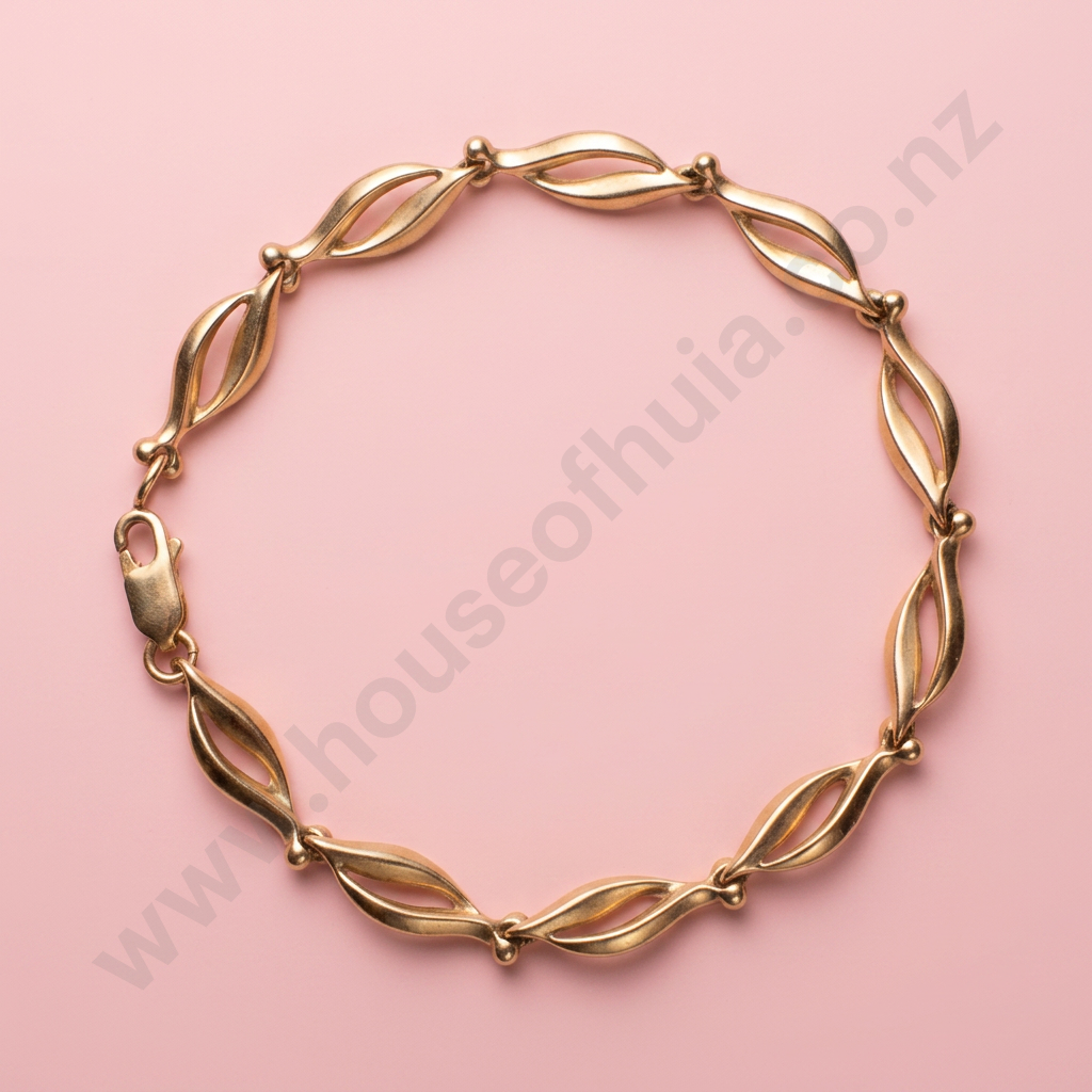 Vintage 9ct Gold Bracelet Image 1++