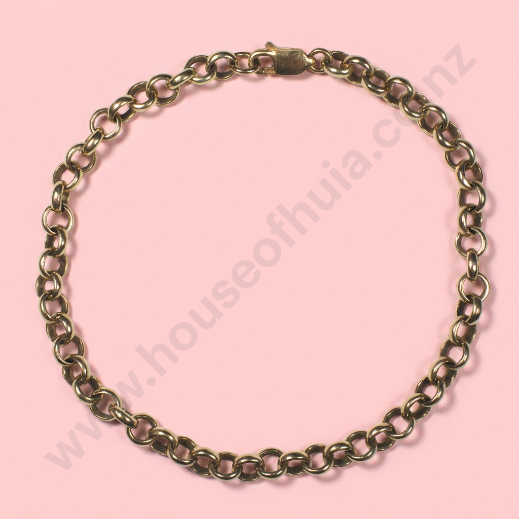 18ct Gold Belcher Bracelet Image 1++